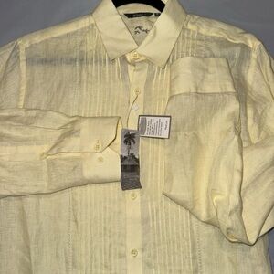 Bohio Men Cotton Fancy Guayabera Shirt
